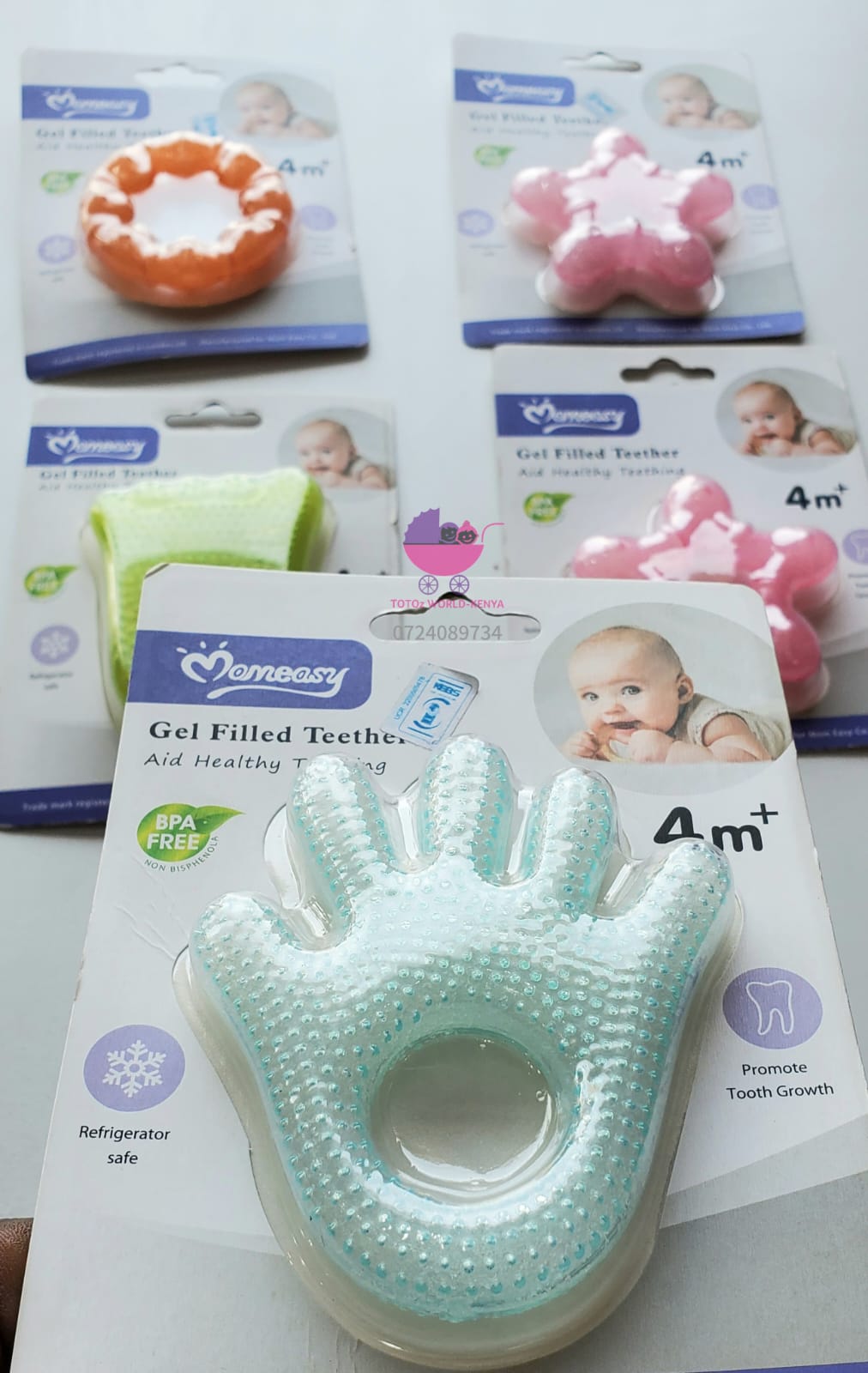 Momeasy Baby Teether Water filled TOTOz World Kenya