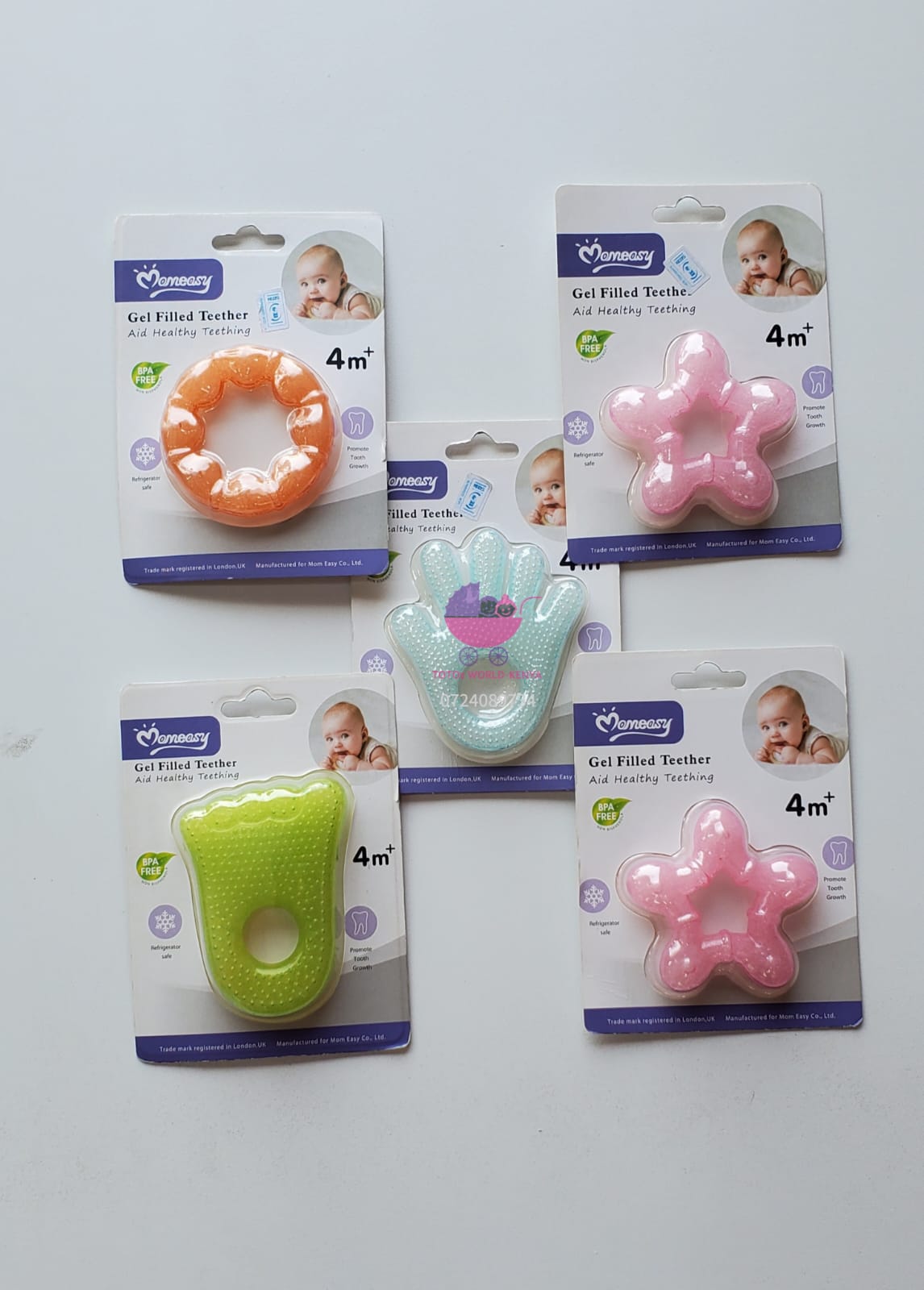 Momeasy Baby Teether Water filled TOTOz World Kenya